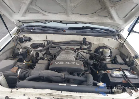 2004 Toyota Sequoia Limited V8 z USA, uszkodzony, nr VIN 5TDBT48A44S228011